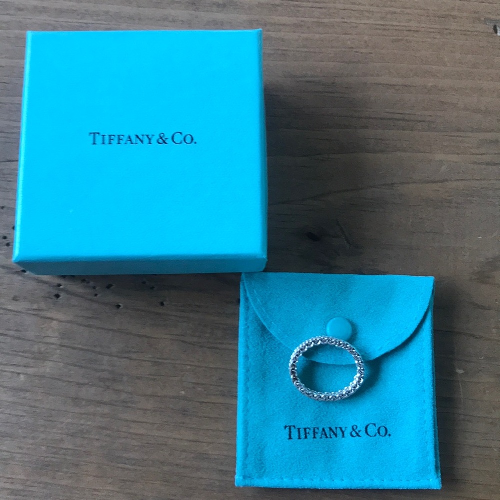 Tiffany & Co. Somerset Mesh ring